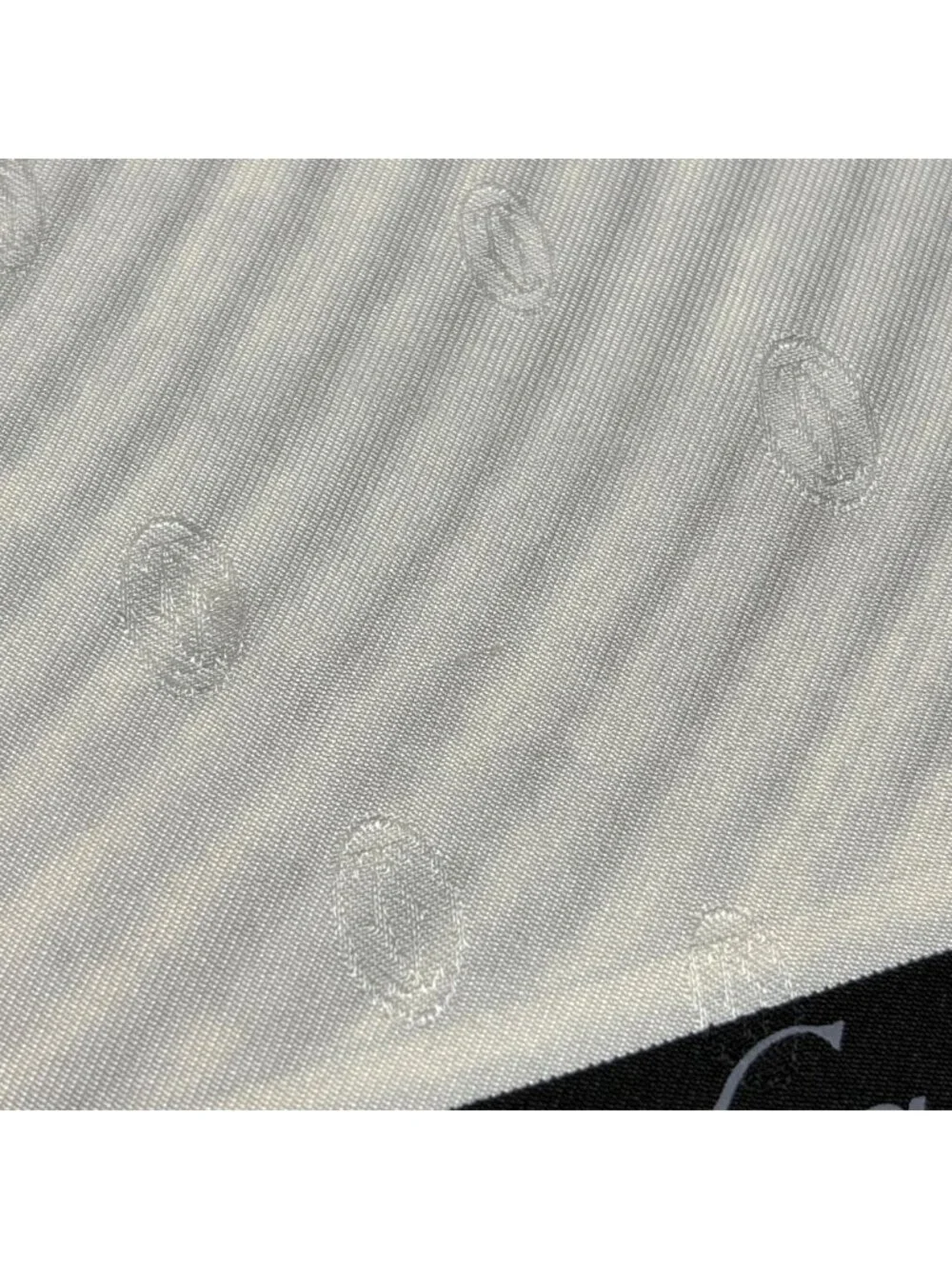 Cartier Scarf Animal Print Must Line Silk Black Multicolor